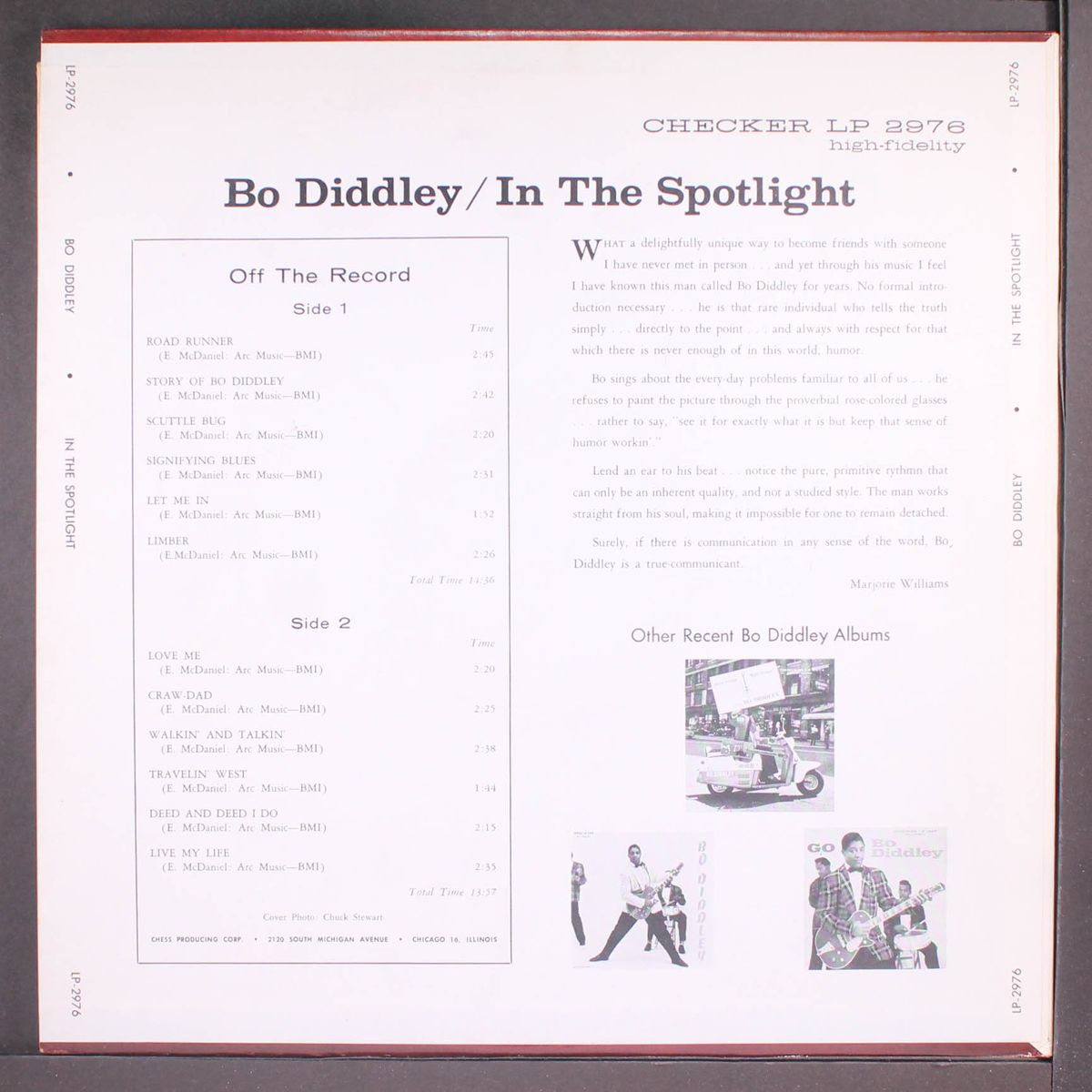in the spotlight by BO DIDDLEY