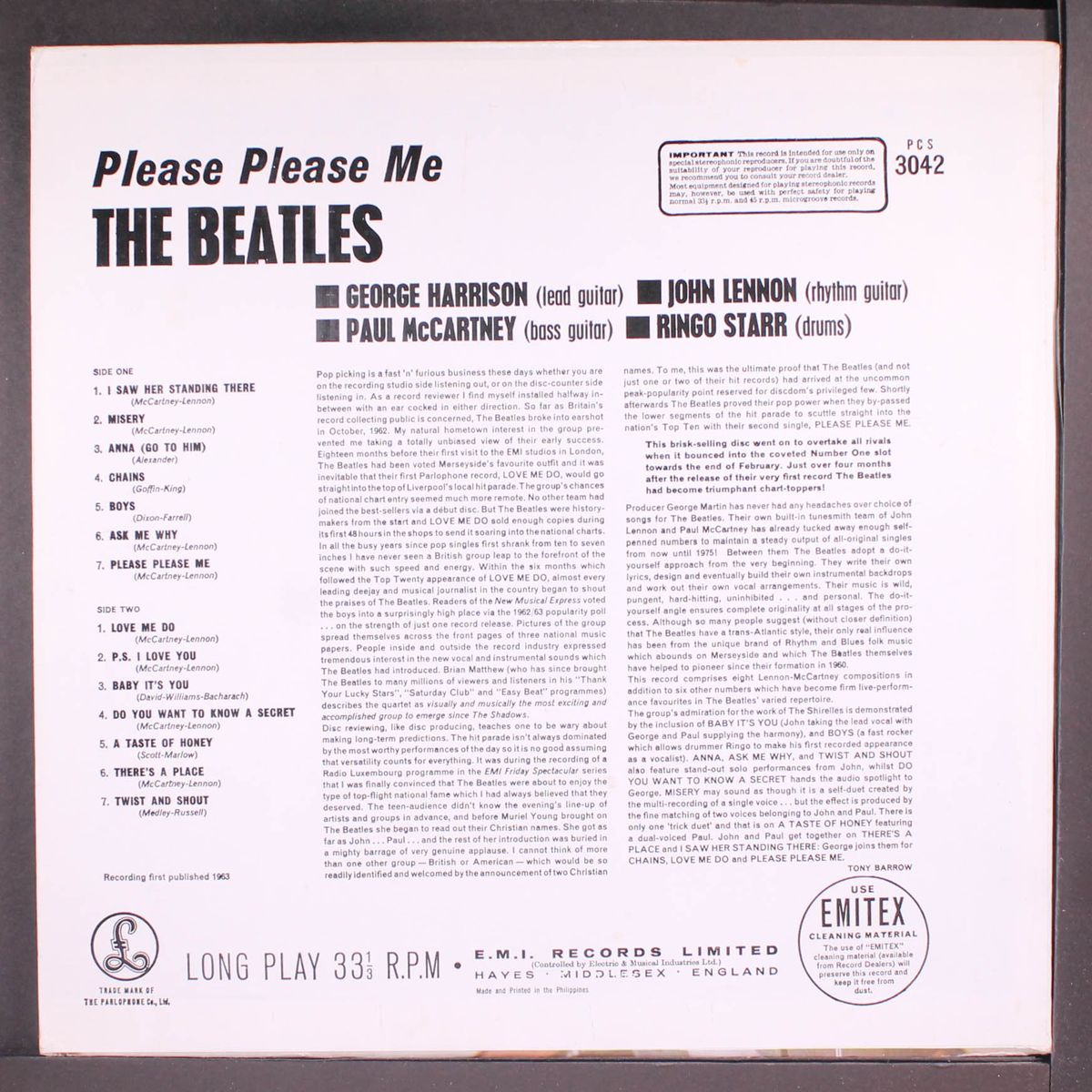 please please me by BEATLES