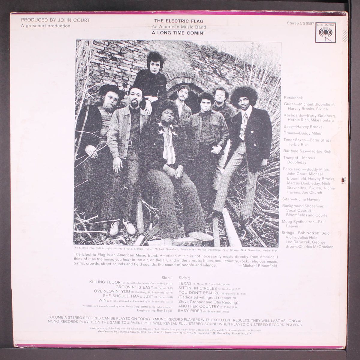 a long time comin' by ELECTRIC FLAG