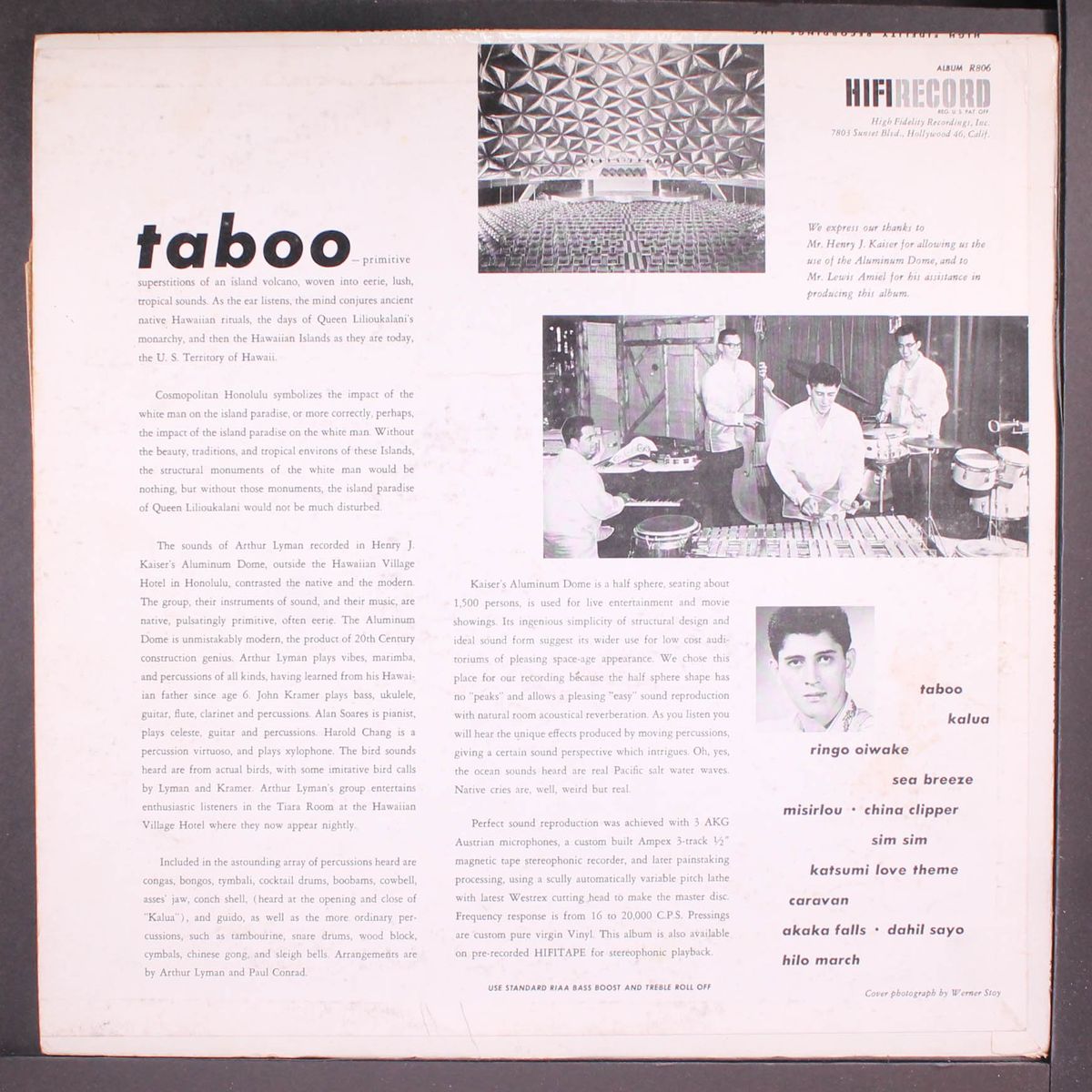 taboo by ARTHUR LYMAN