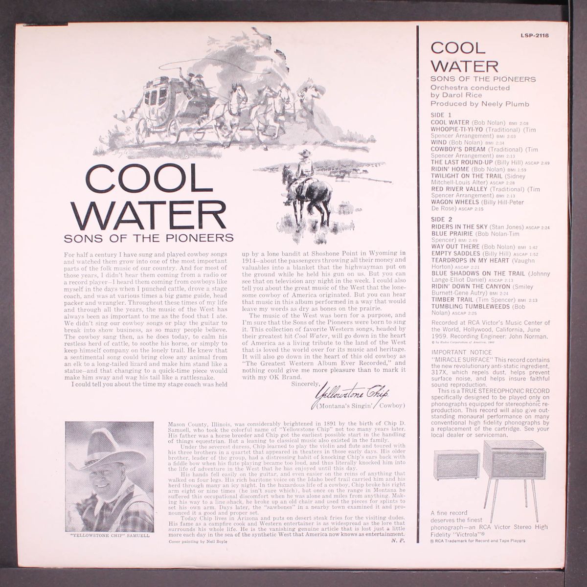 cool water by SONS OF THE PIONEERS