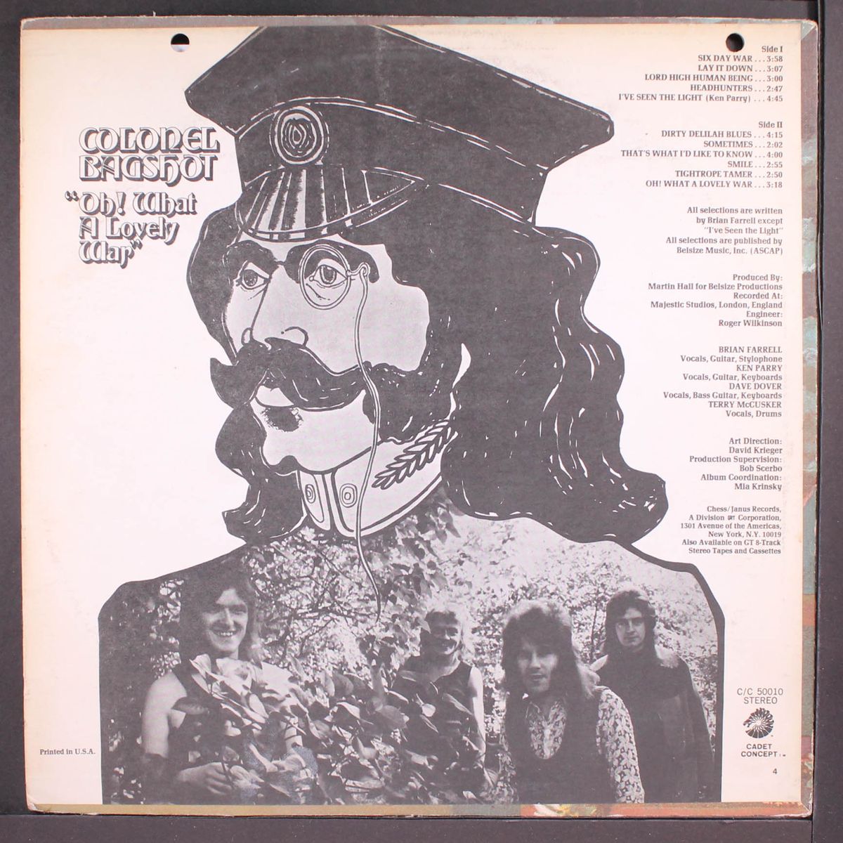 oh! what a lovely war by COLONEL BAGSHOT