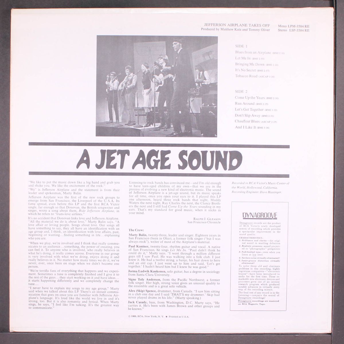 jefferson airplane takes off! by JEFFERSON AIRPLANE