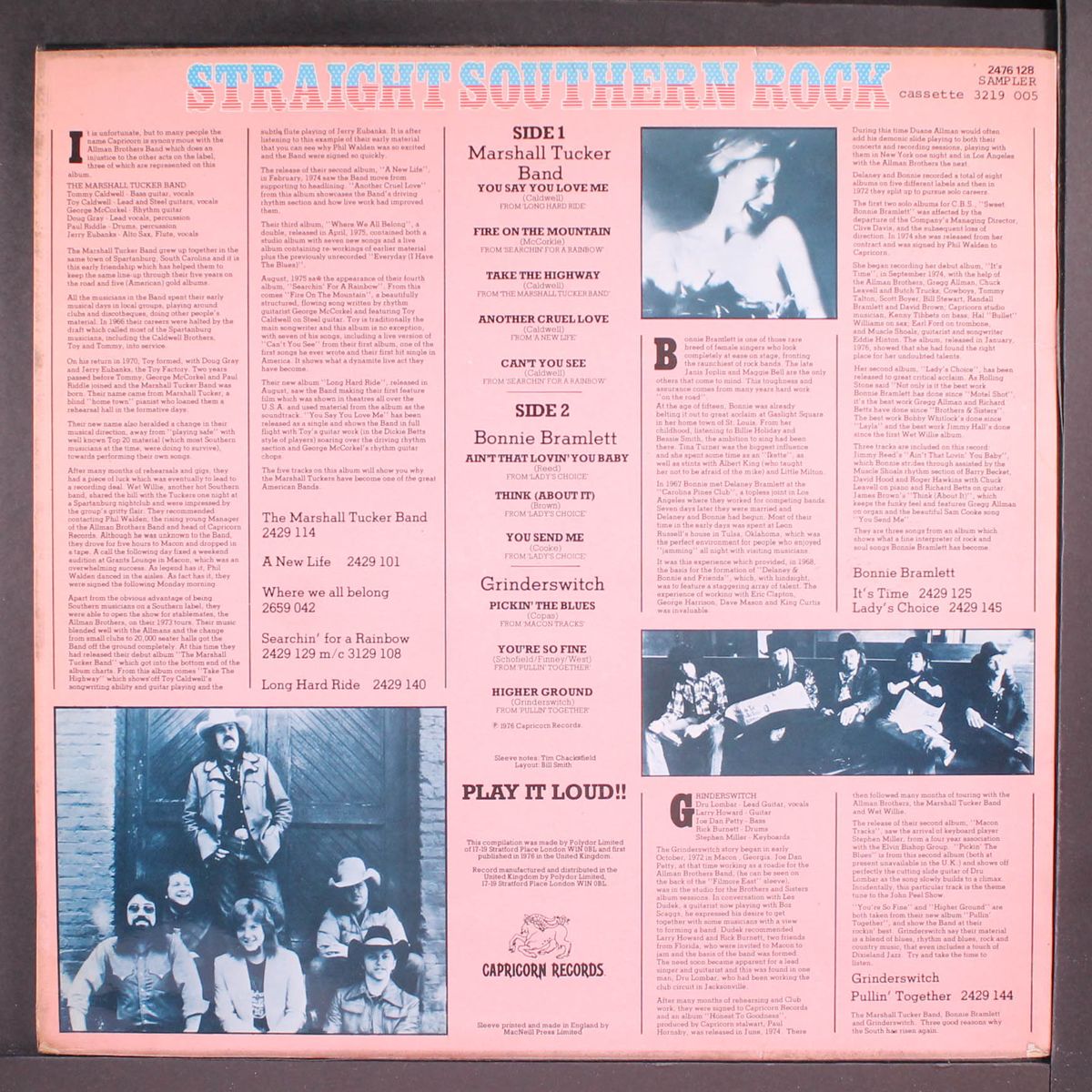 straight southern rock by VARIOUS