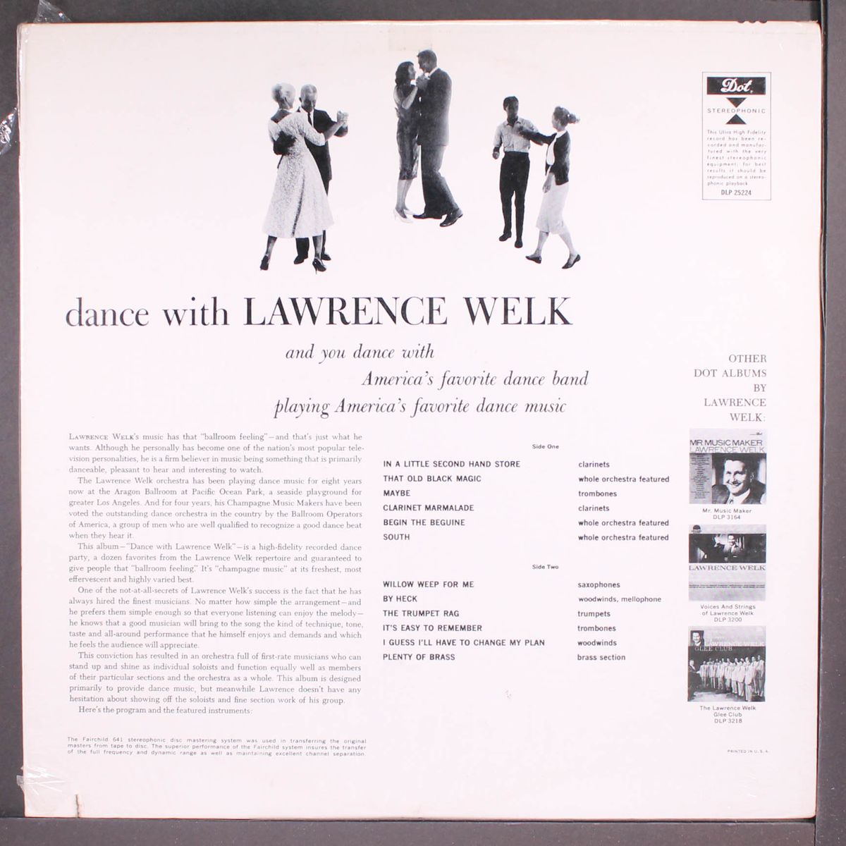 dance with lawrence welk by LAWRENCE WELK