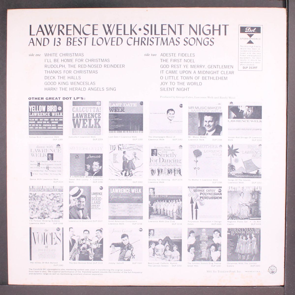 silent night by LAWRENCE WELK