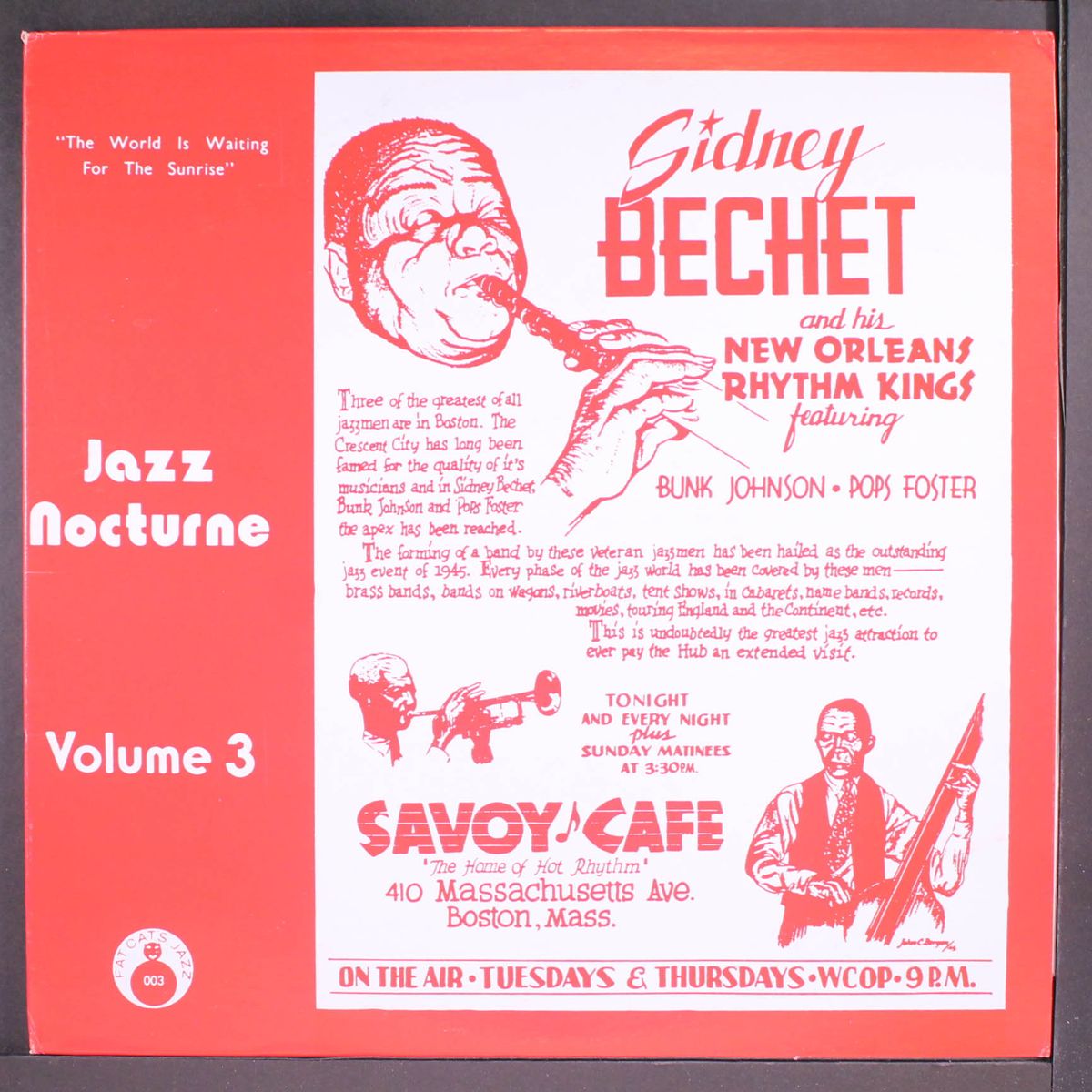 the world is waiting for the sunrise - jazz nocturne vol. 3 by SIDNEY BECHET