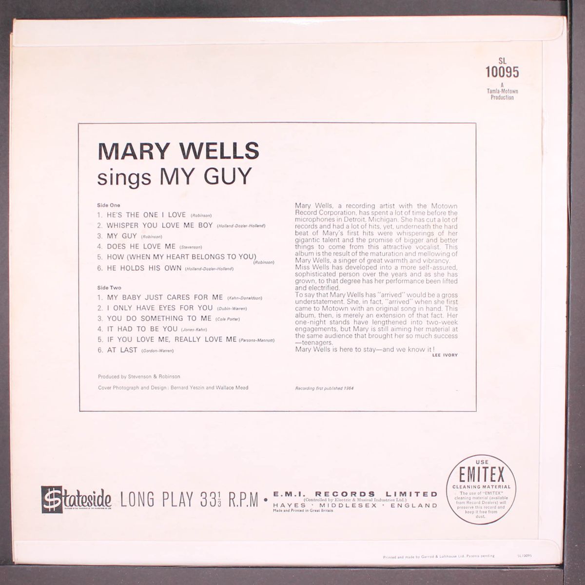 my guy by MARY WELLS