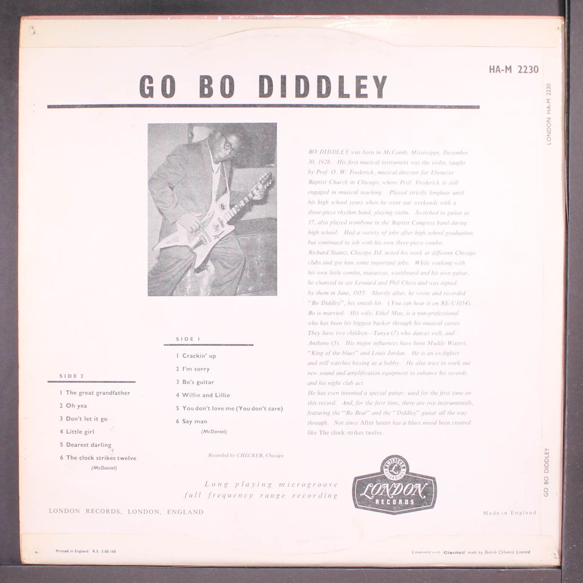 go bo diddley by BO DIDDLEY