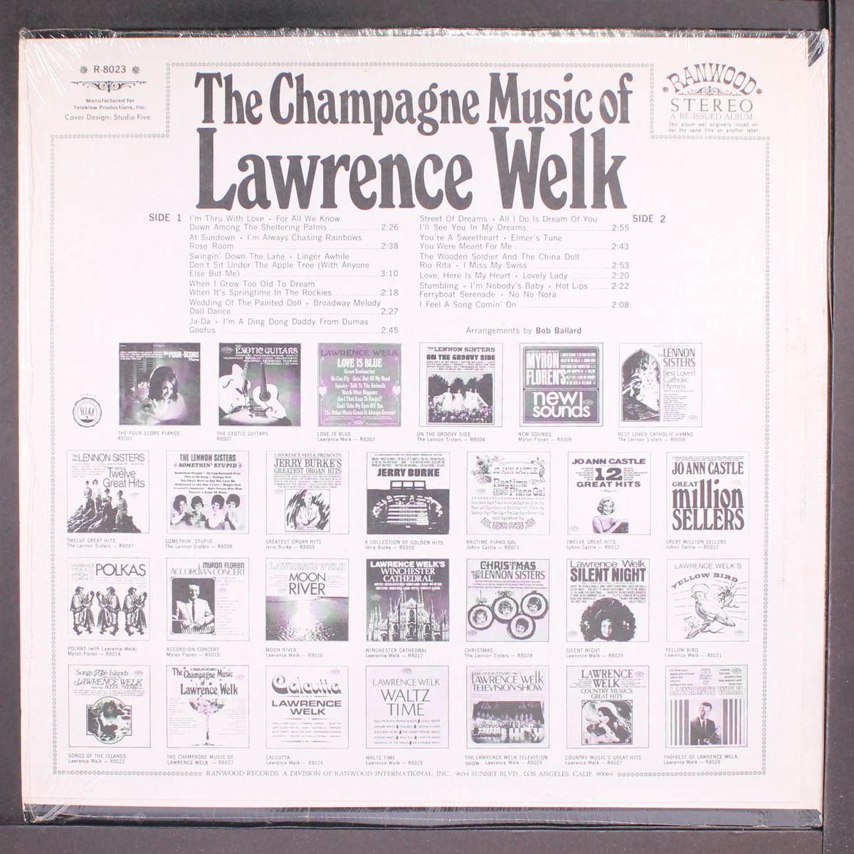 the champagne music of by LAWRENCE WELK