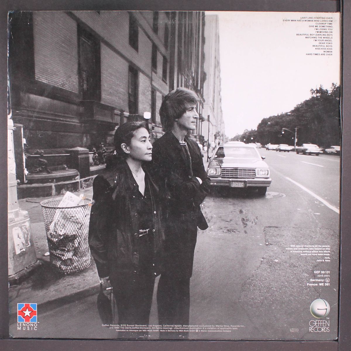 double fantasy by JOHN LENNON & YOKO ONO