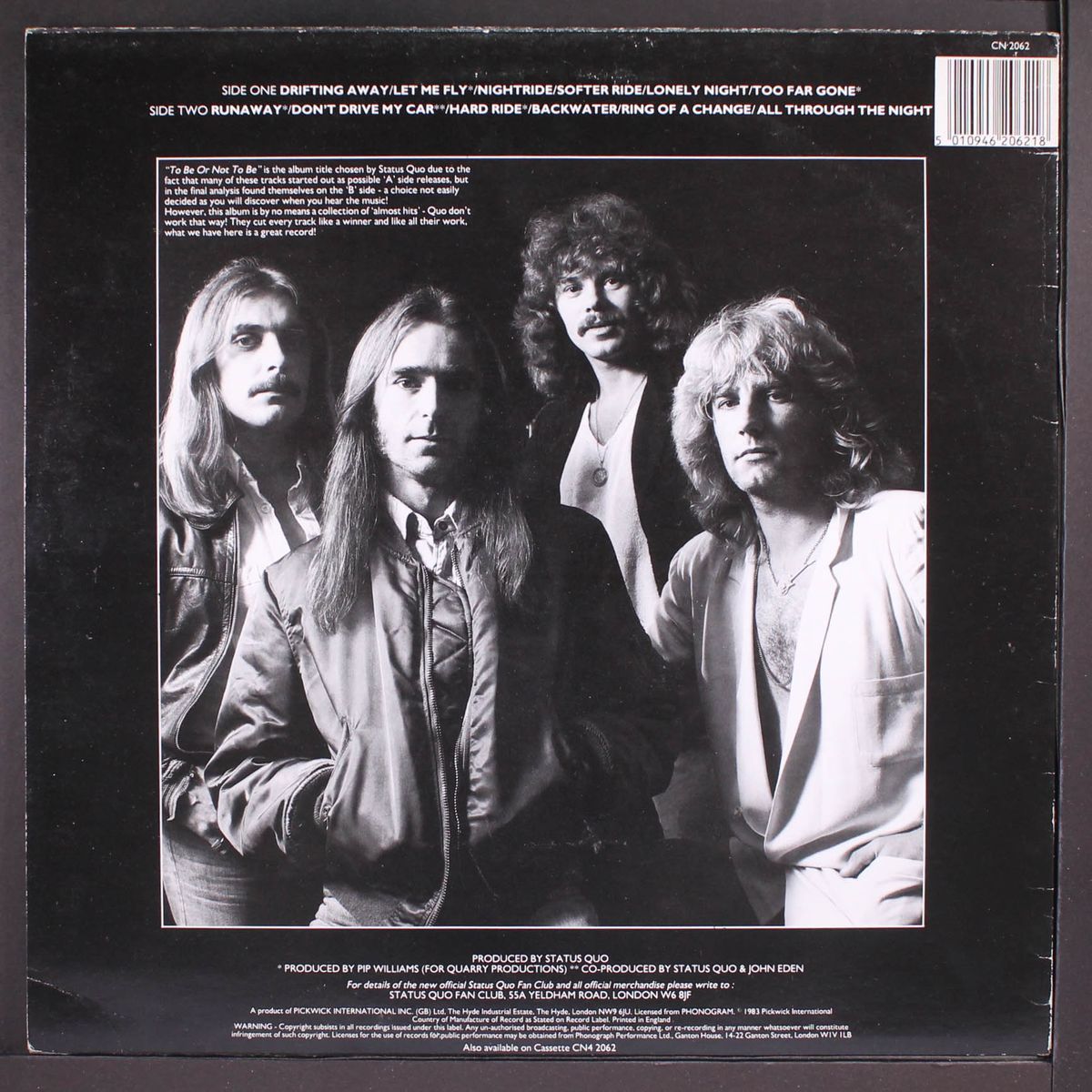 to be or not to be by STATUS QUO