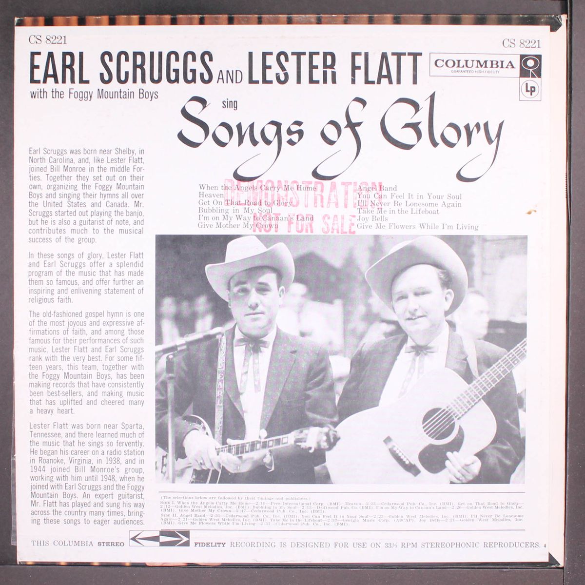 songs of glory by FLATT & SCRUGGS