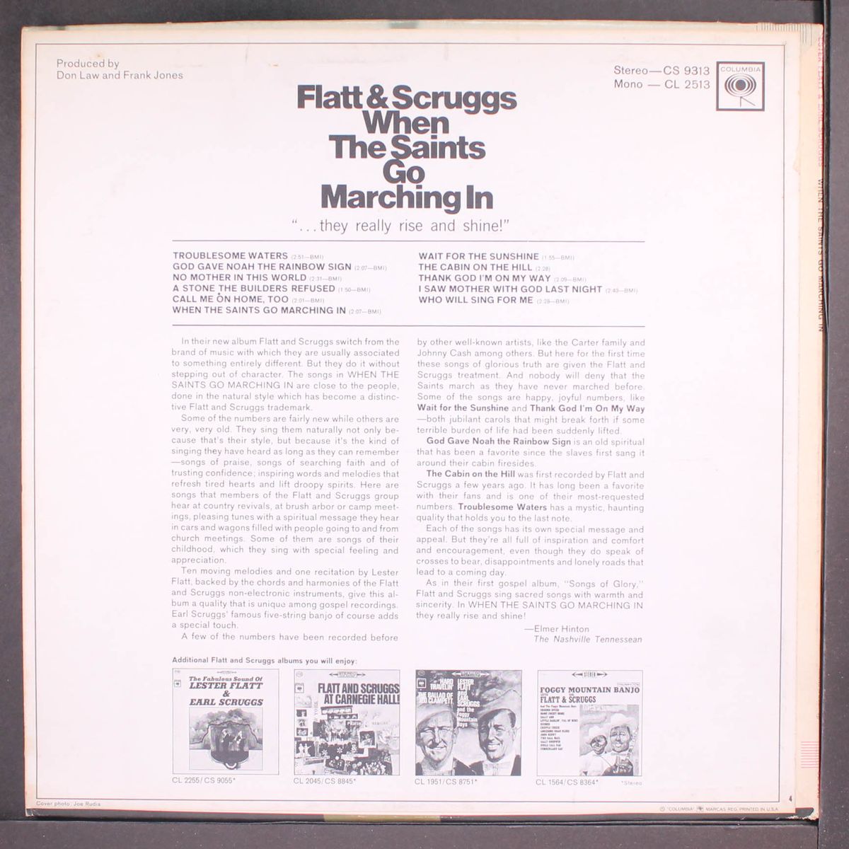 when the saints go marching in by FLATT & SCRUGGS