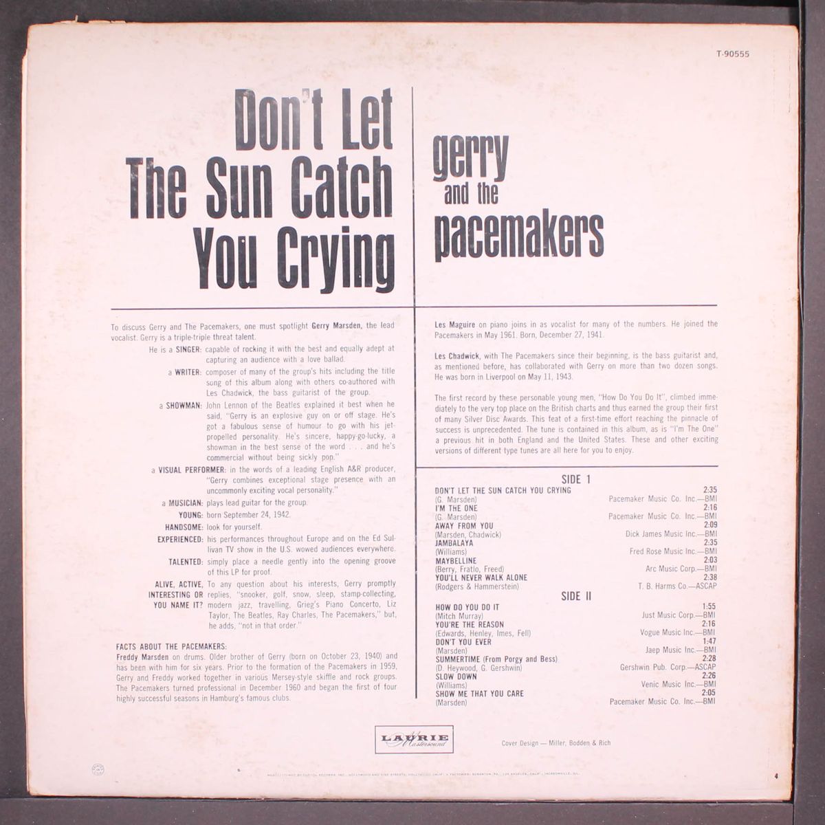 don't let the sun catch you crying by GERRY & PACEMAKERS