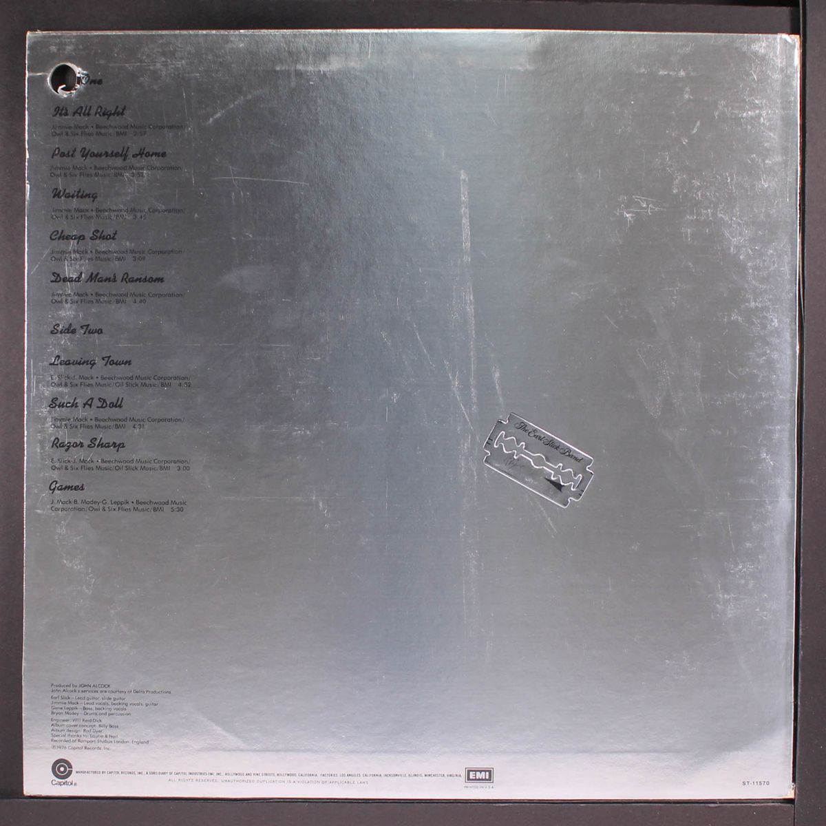 razor sharp by EARL SLICK BAND