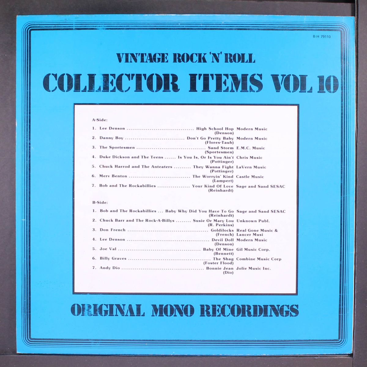 vintage rock'n'roll collector items, vol. 10 by VARIOUS