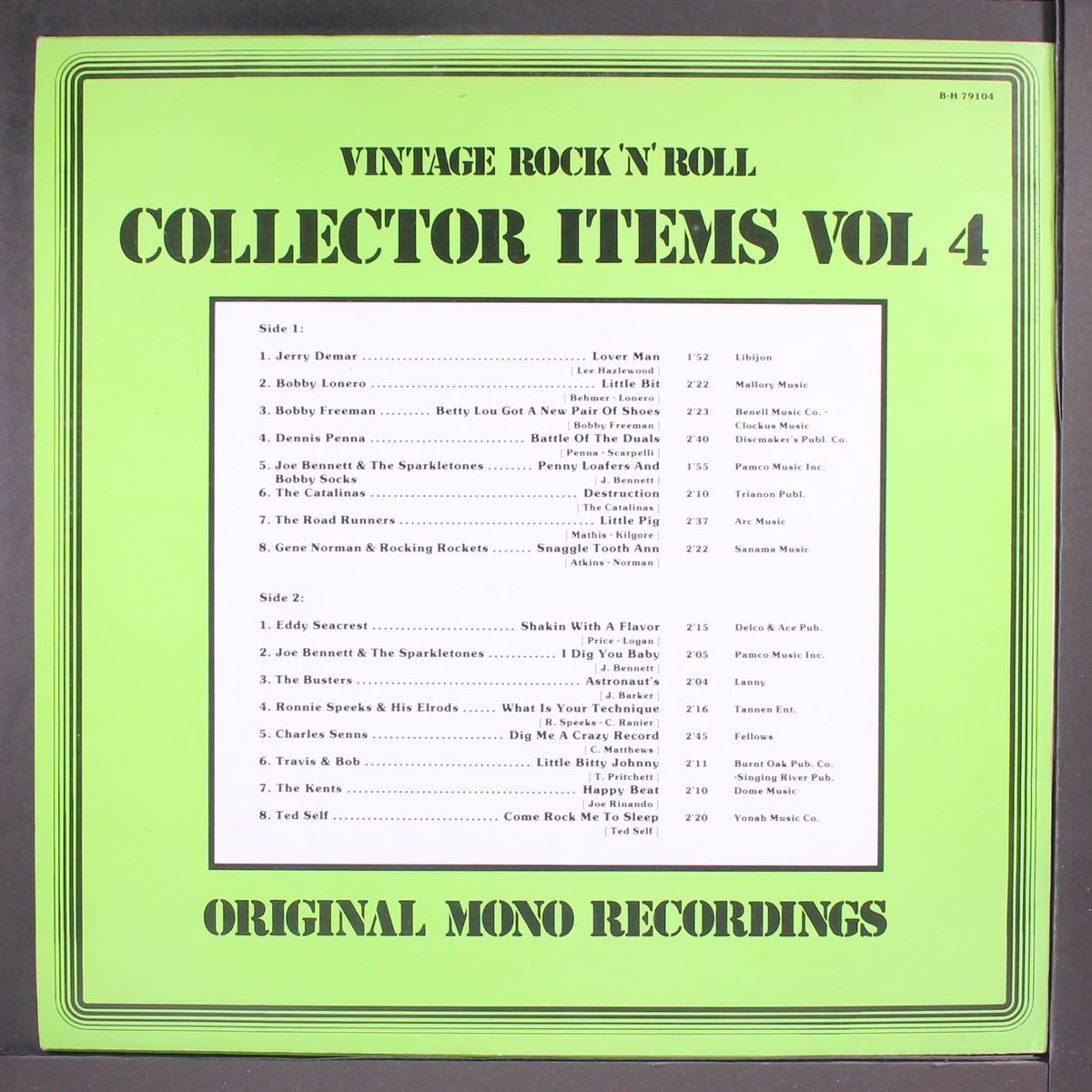 vintage rock'n'roll collector items, vol. 4 by VARIOUS