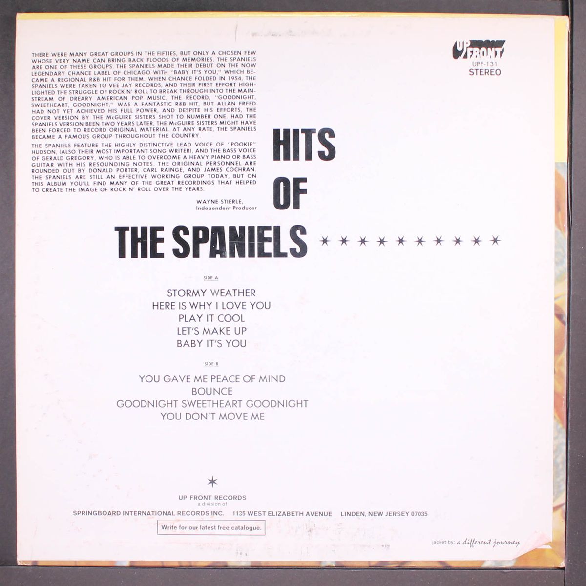 hits of the by SPANIELS