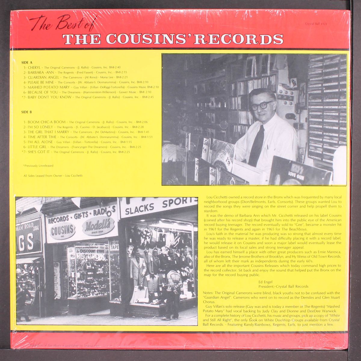 the best of cousins records by VARIOUS