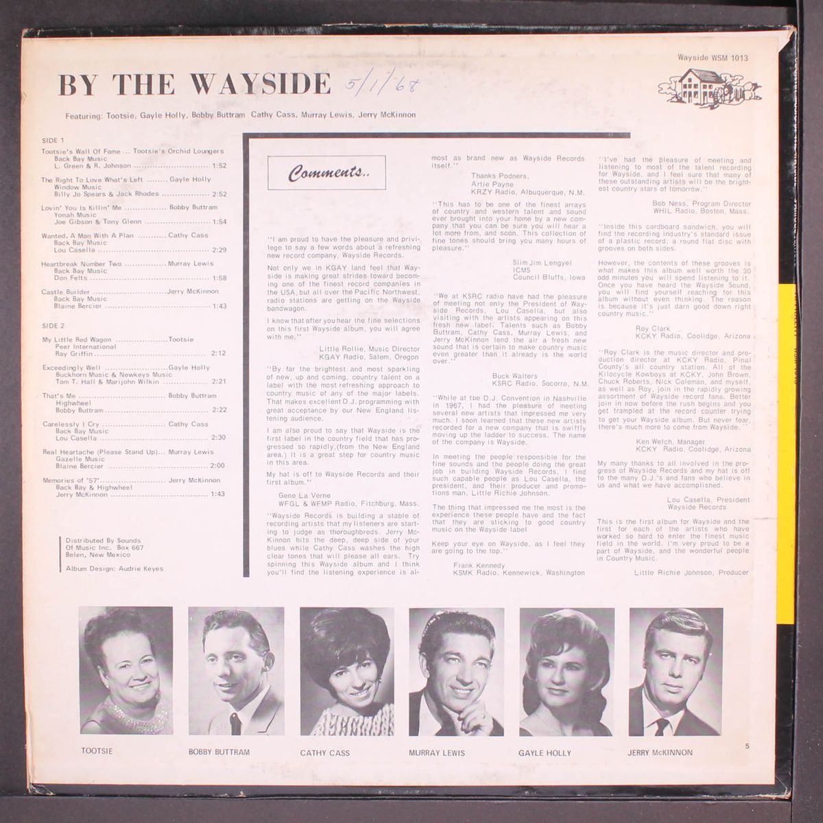 country music by the wayside by VARIOUS
