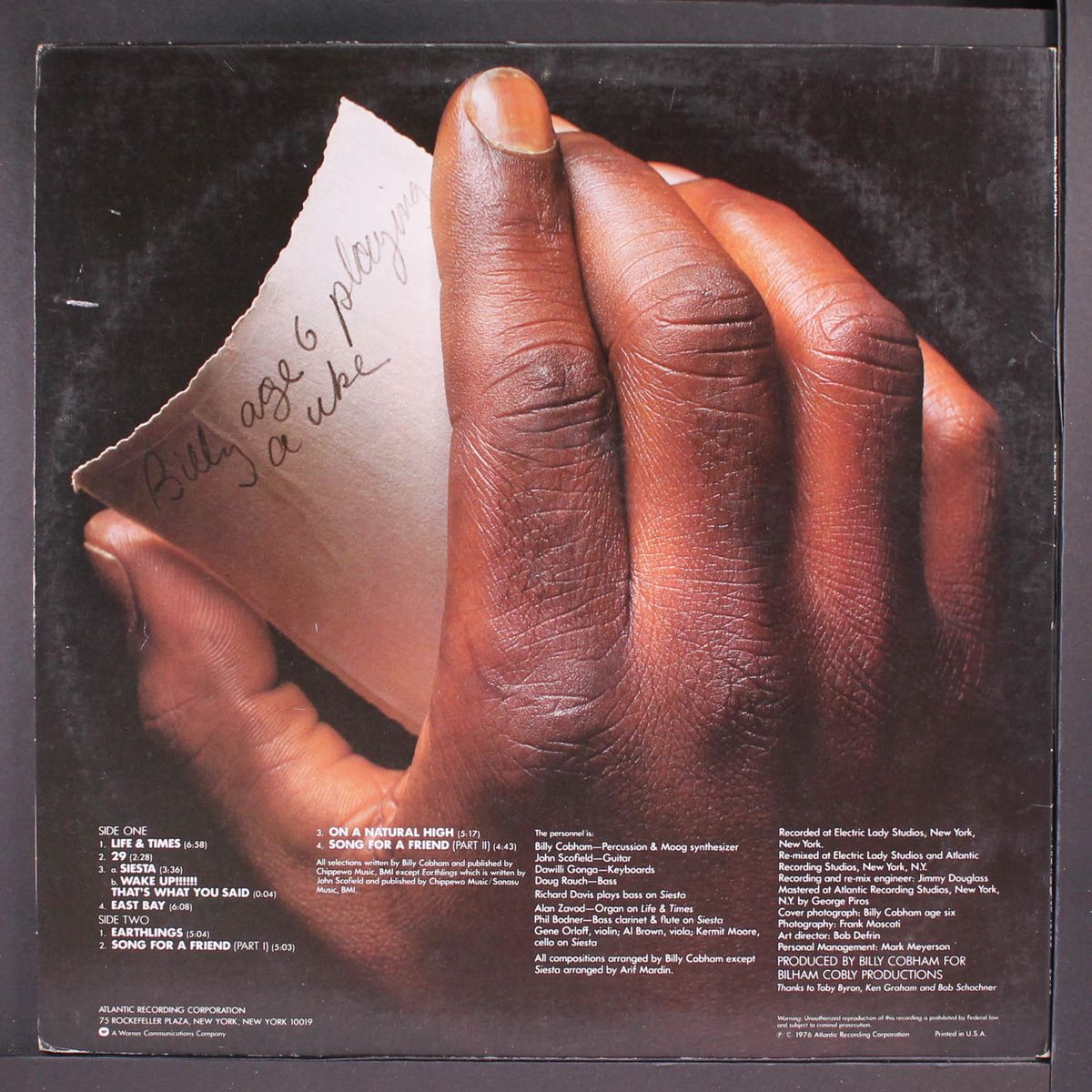 life & times by BILLY COBHAM