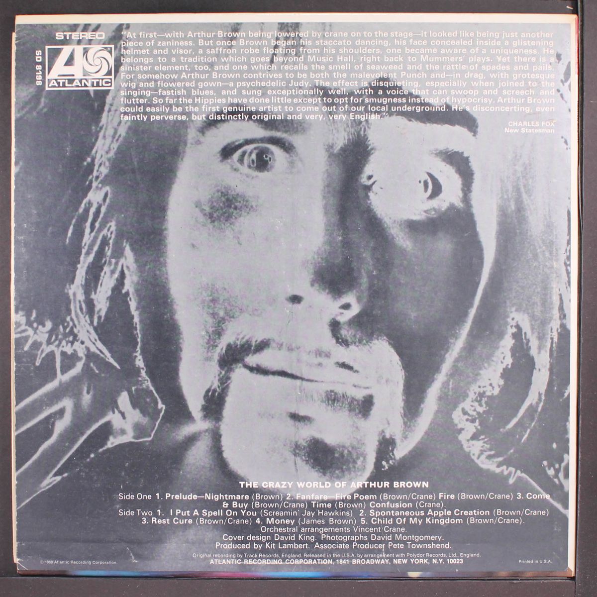 the crazy world of arthur brown by ARTHUR BROWN