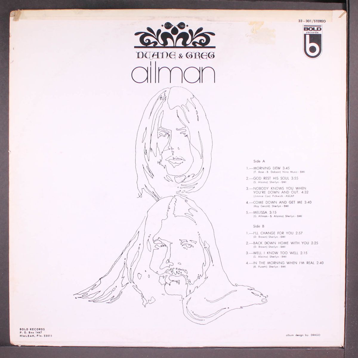 duane & greg by DUANE & GREG ALLMAN