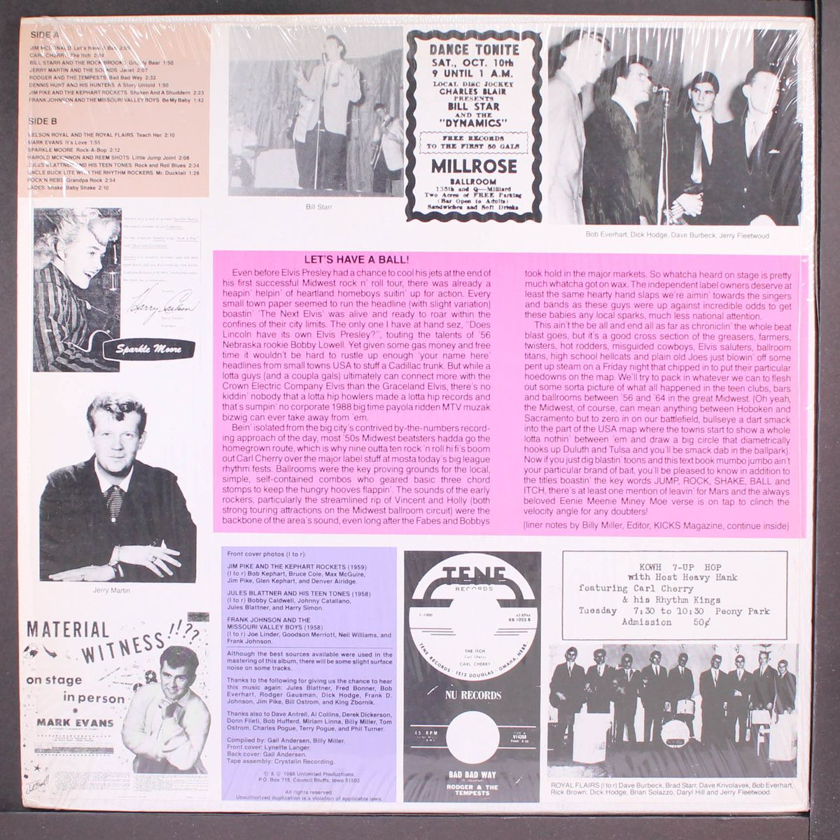 let's have a ball, early rock n' roll from the midwest by VARIOUS
