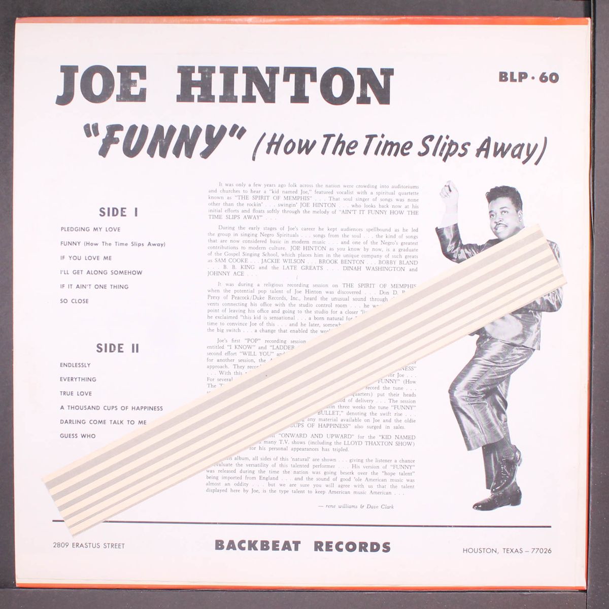 funny (how time slips away) by JOE HINTON