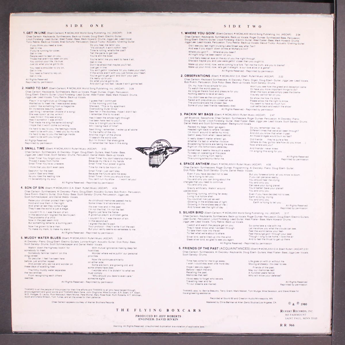 flying boxcars by FLYING BOXCARS