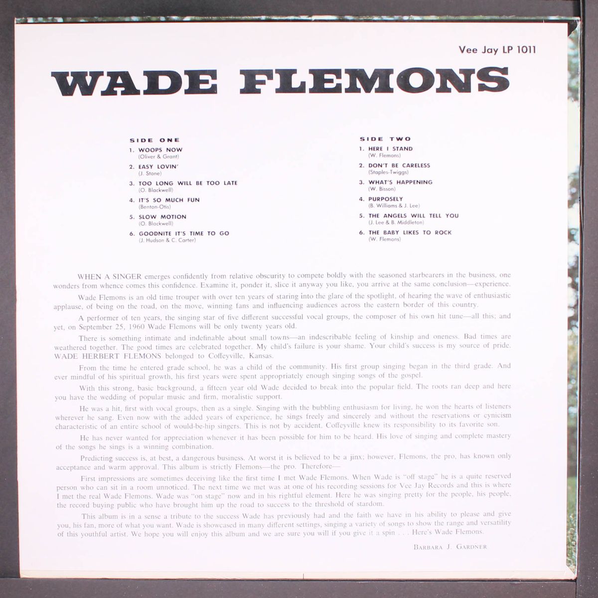 wade flemons by WADE FLEMONS