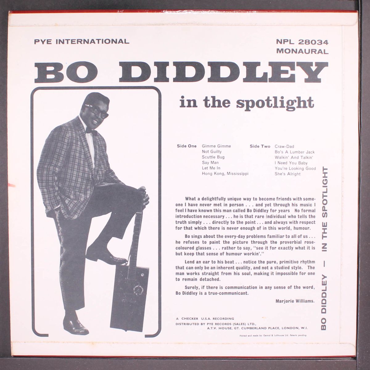 in the spotlight by BO DIDDLEY