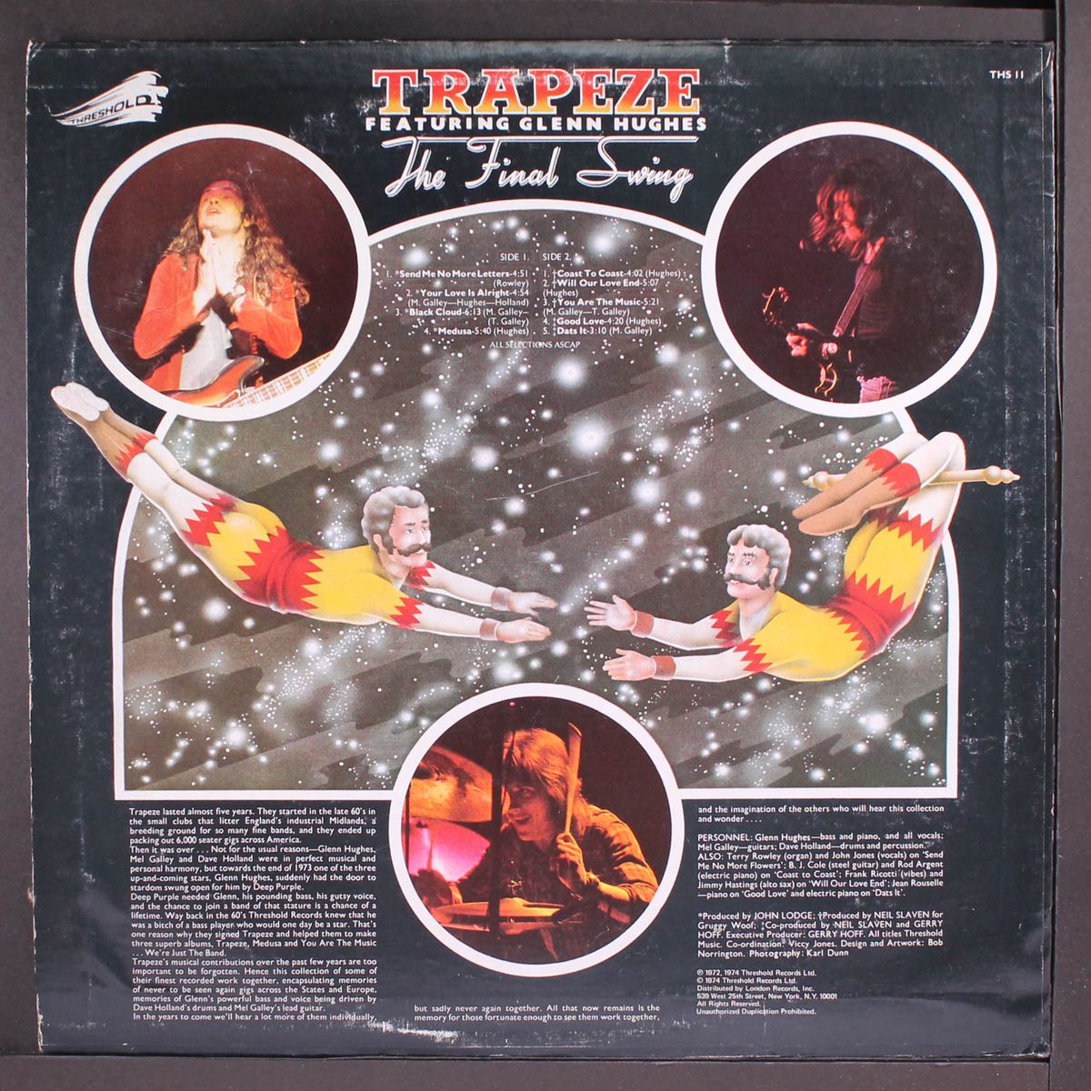 the final swing by TRAPEZE