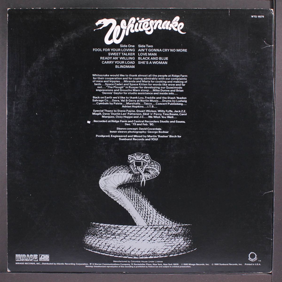 ready an' willing by WHITESNAKE