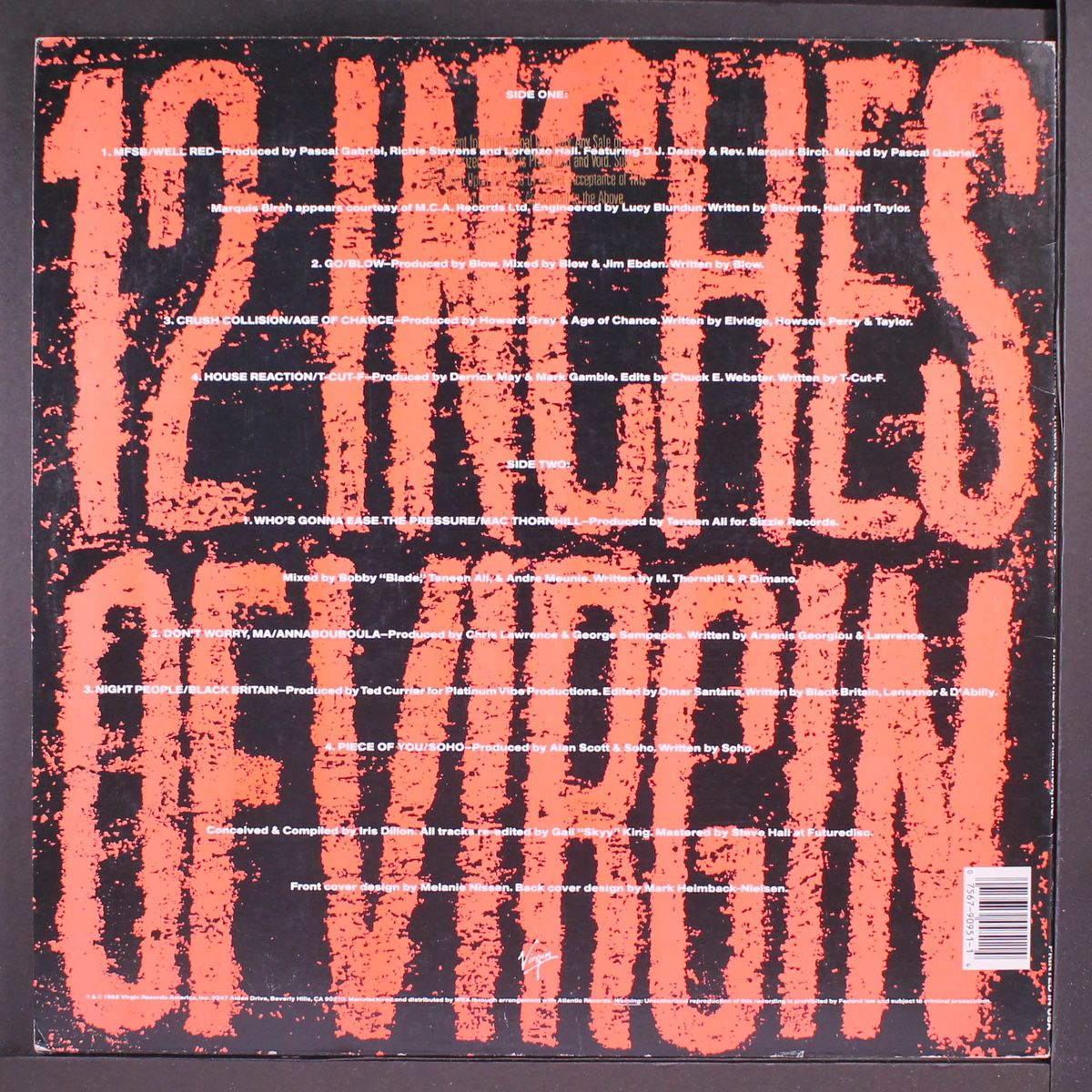 12 inches of virgin by VARIOUS
