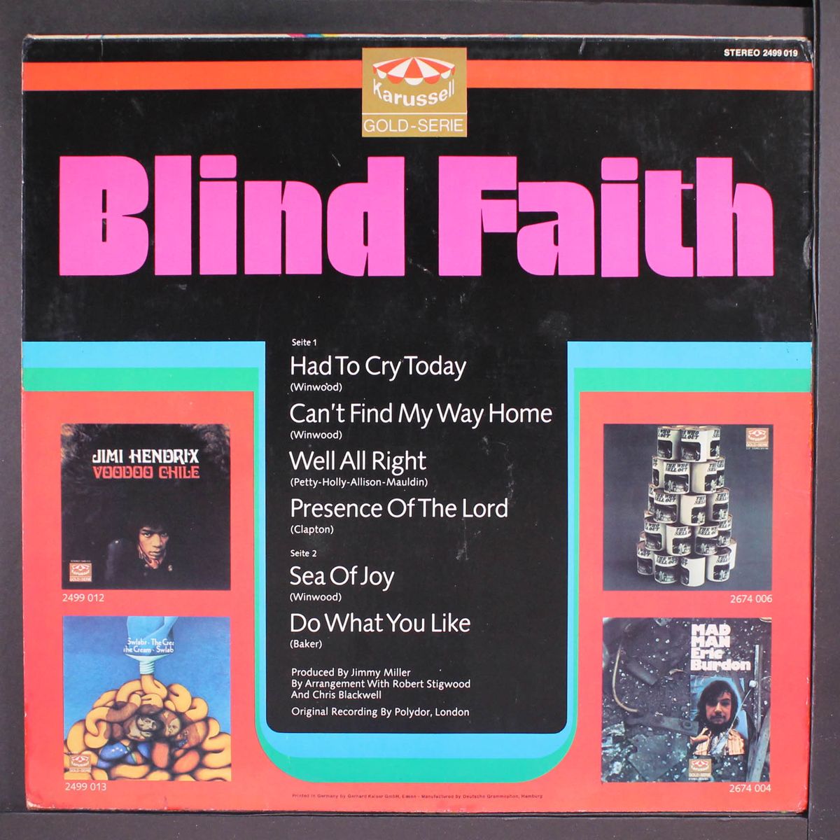 blind faith by BLIND FAITH