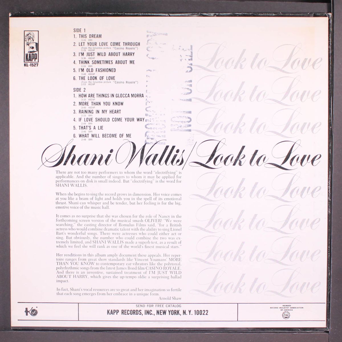 look to love by SHANI WALLIS