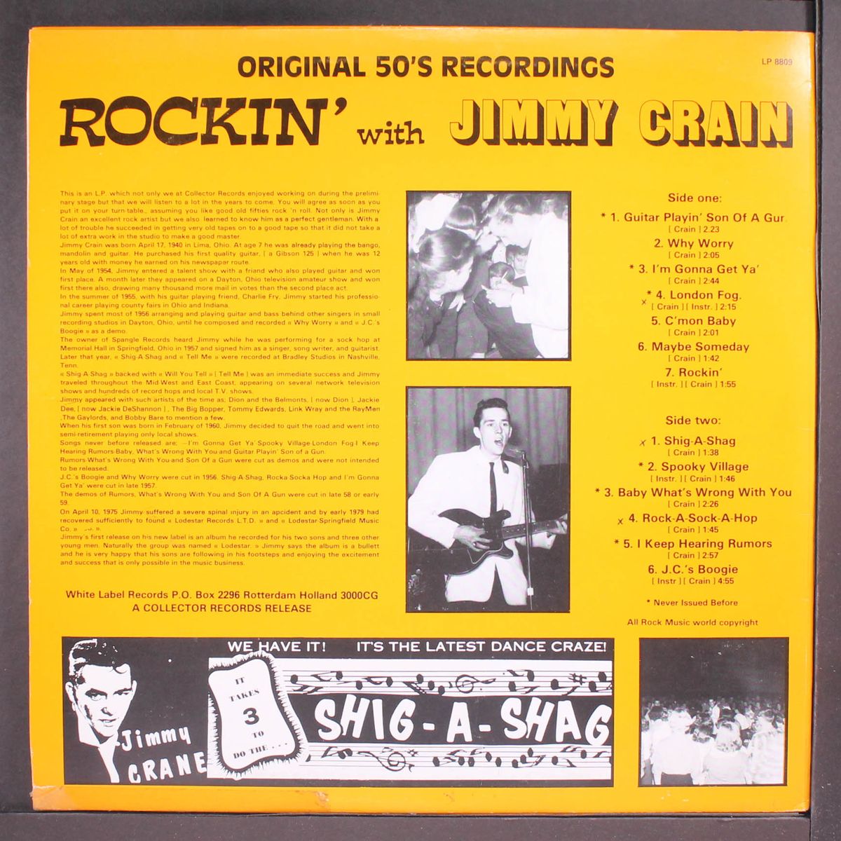 rockin' with by JIMMY CRAIN