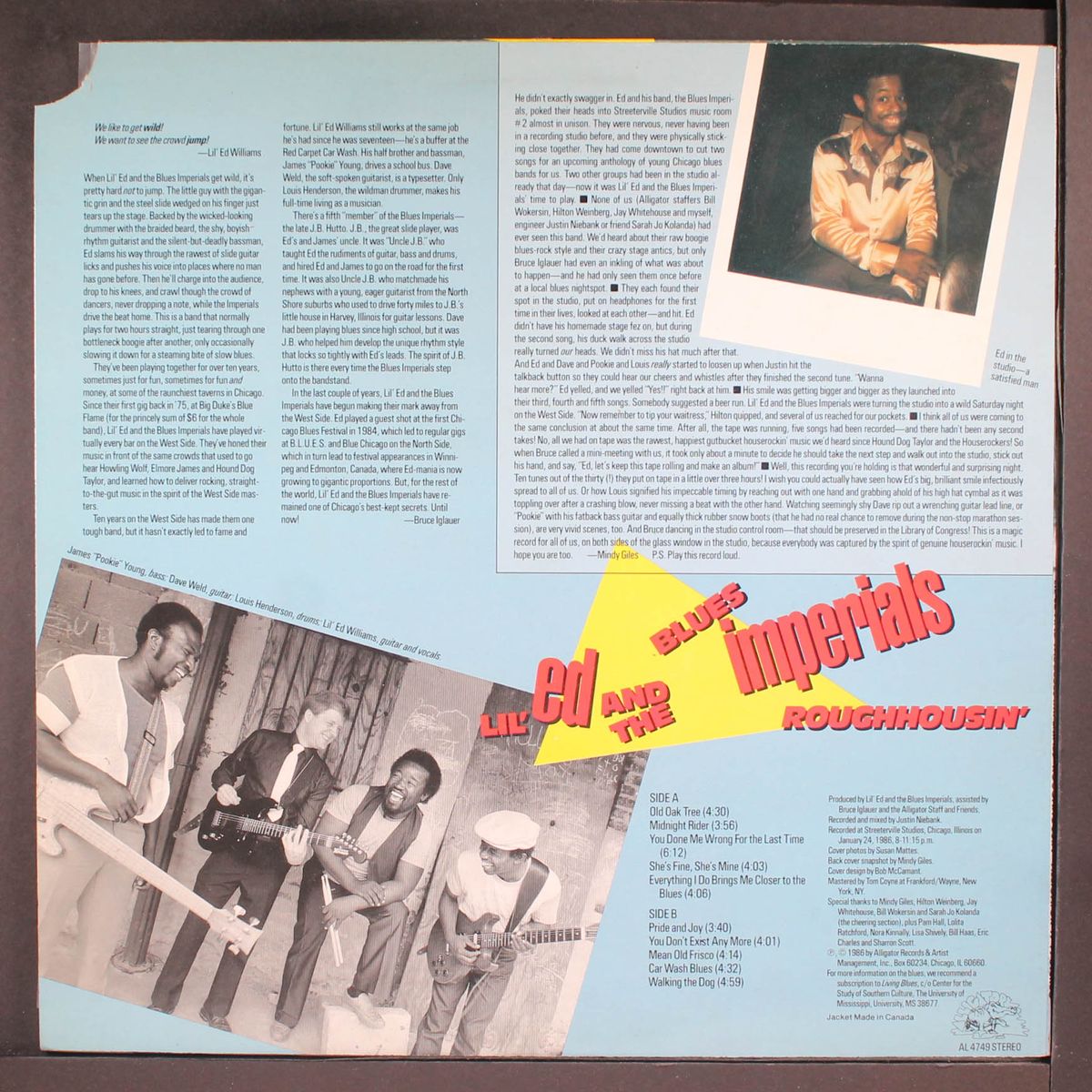 roughhousin' by LIL' ED & BLUES IMPERIALS