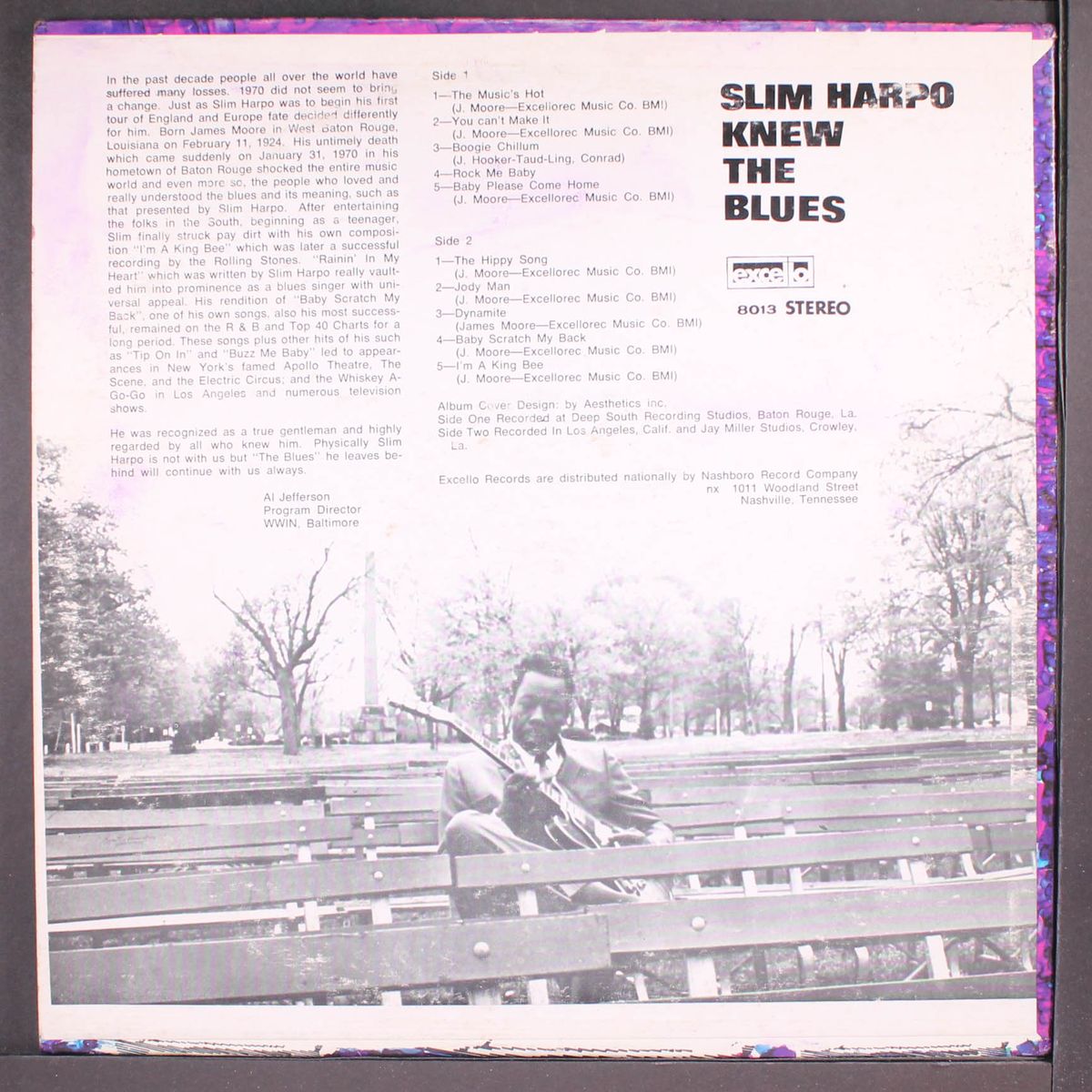 knew the blues by SLIM HARPO