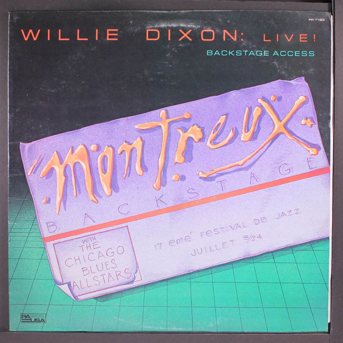 backstage access by WILLIE DIXON