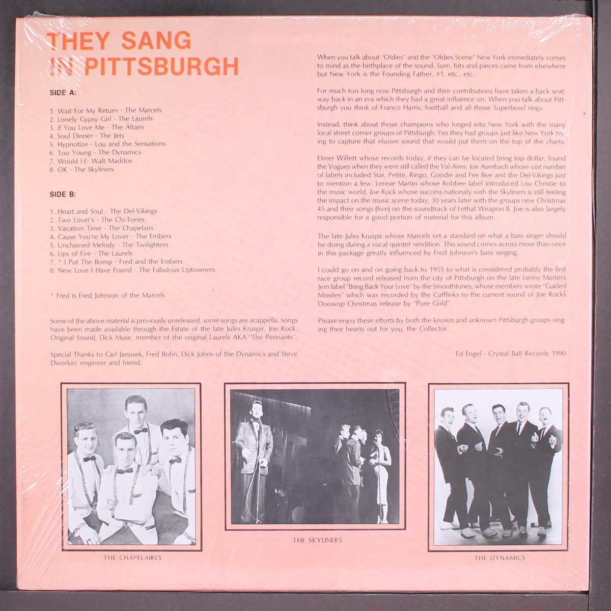 they sang in pittsburgh, vol. 1 by VARIOUS