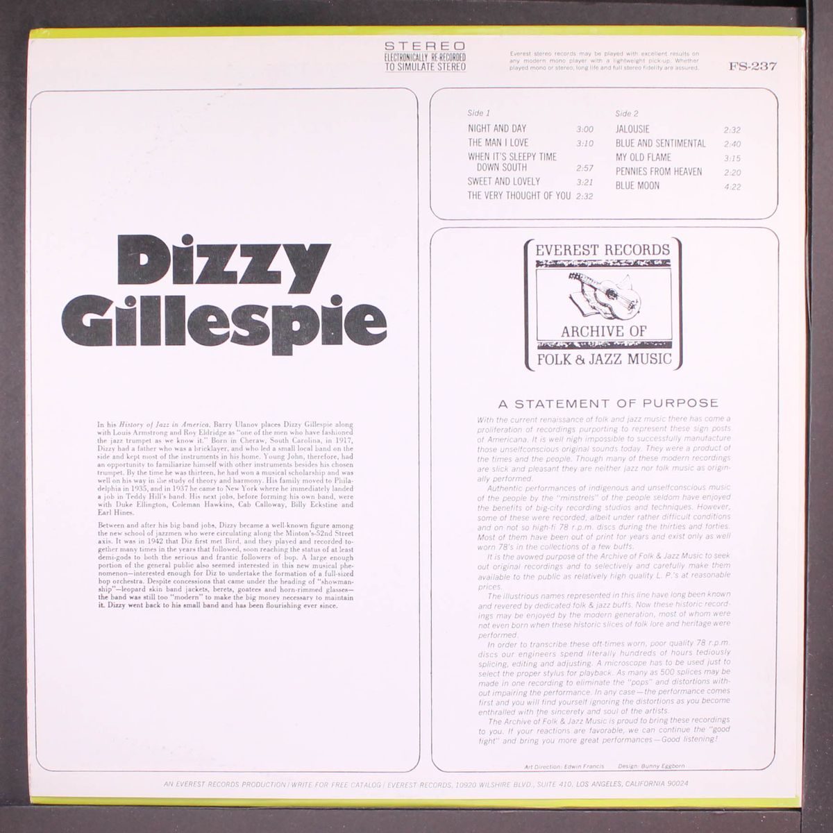 dizzy gillespie by DIZZY GILLESPIE