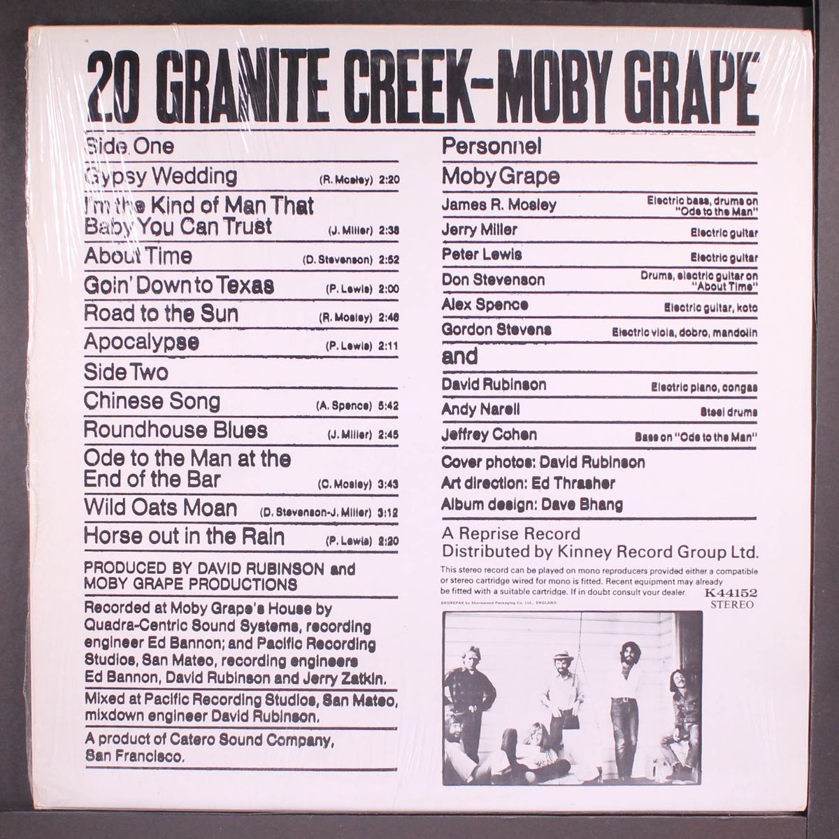 20 granite creek by MOBY GRAPE