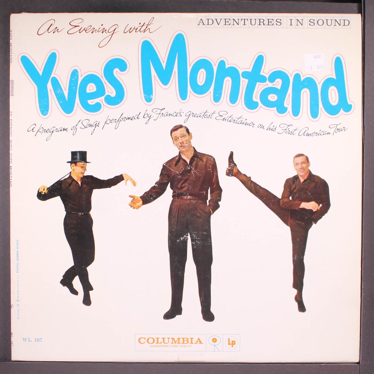 an evening with by YVES MONTAND