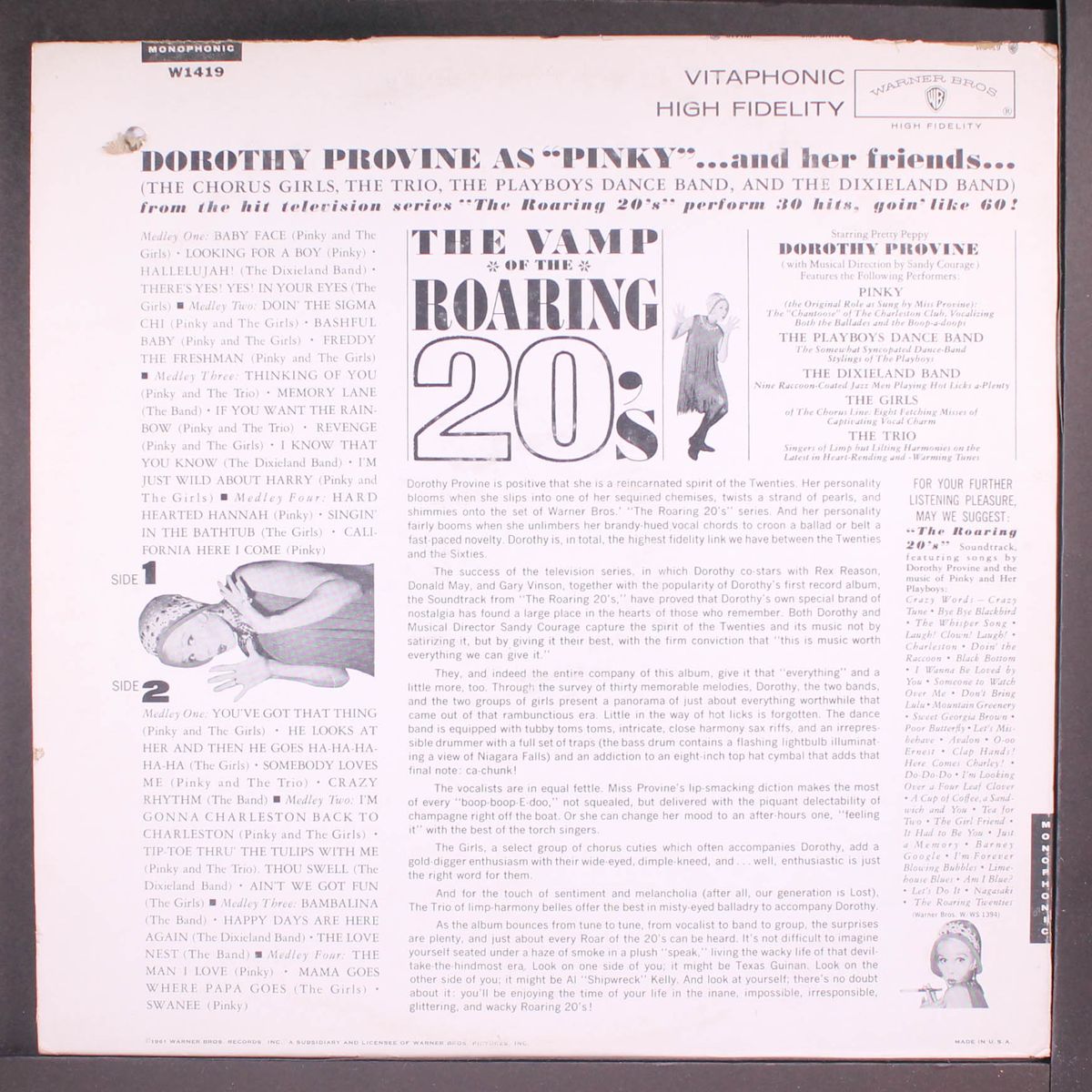 the vamp of the roaring 20's by DOROTHY PROVINE
