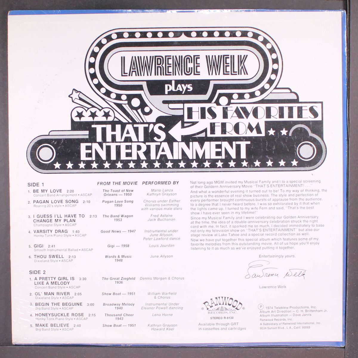 that's entertainment by LAWRENCE WELK
