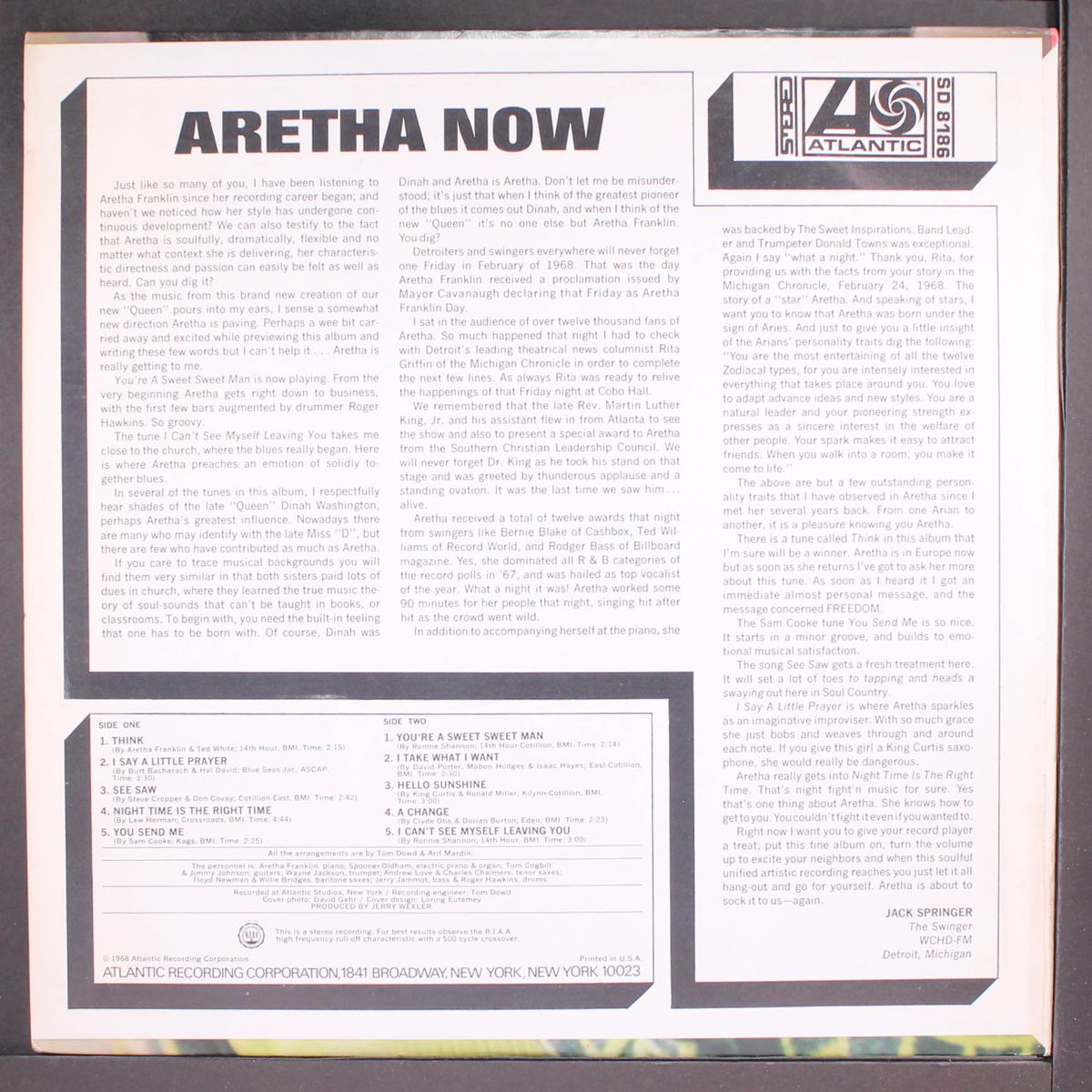 aretha now by ARETHA FRANKLIN