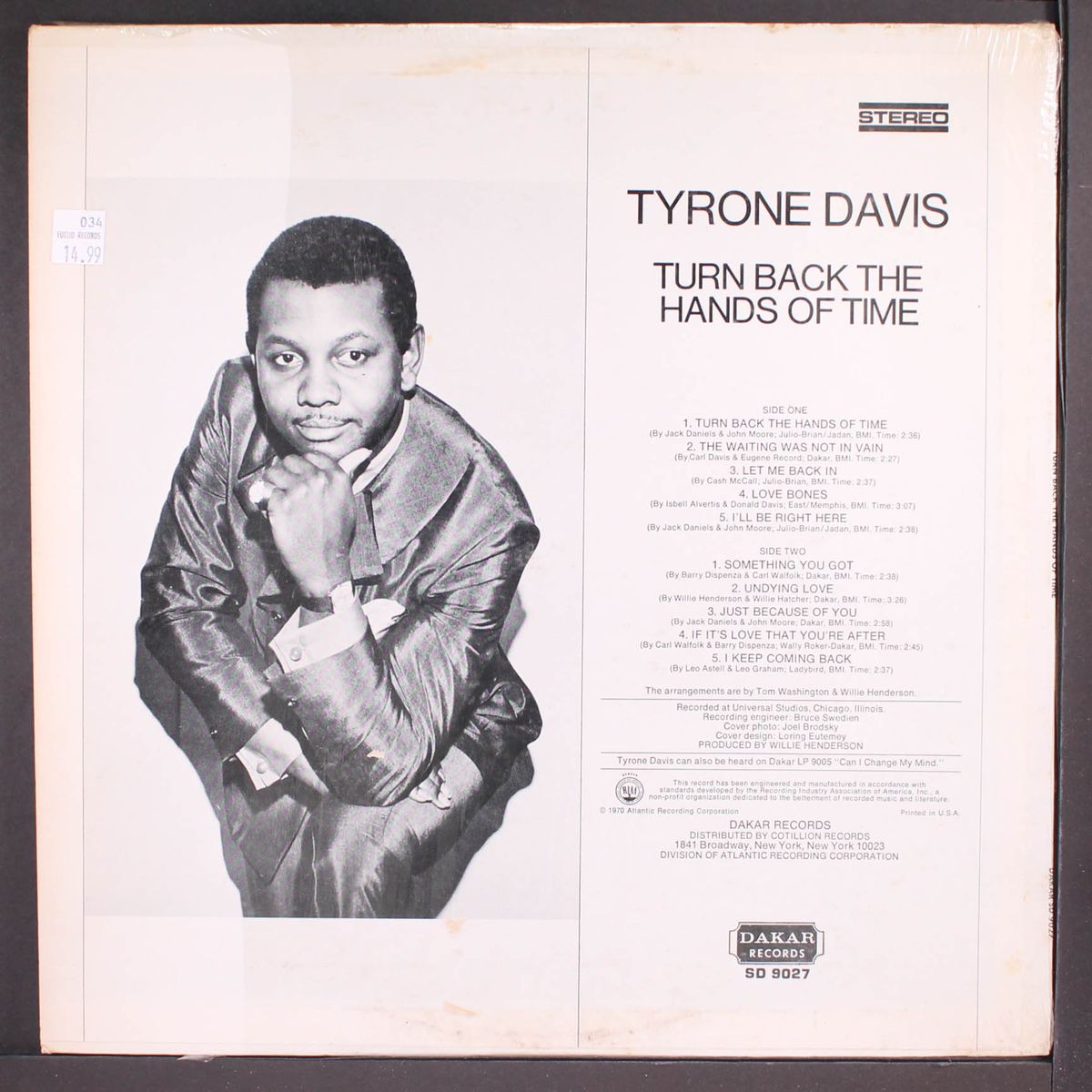 turn back the hands of time by TYRONE DAVIS
